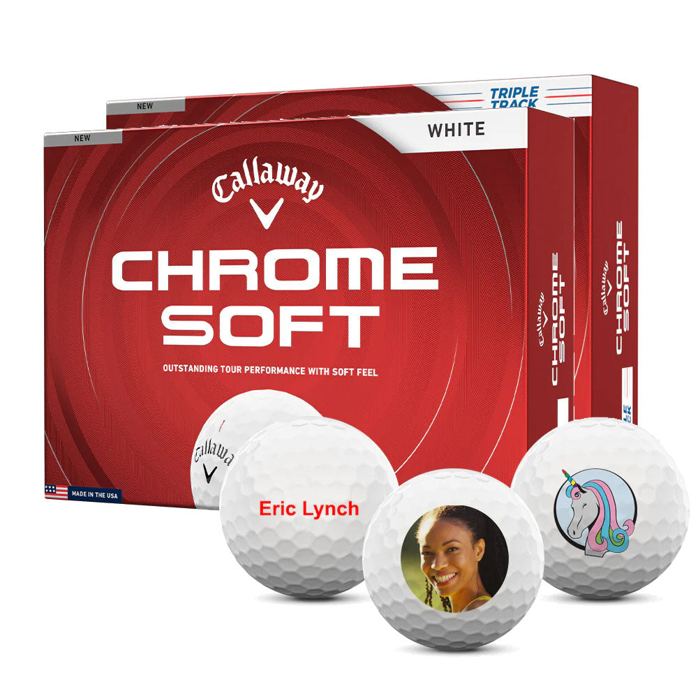 Callaway Chrome Soft Triple Track Golf Balls 2 Dozen
