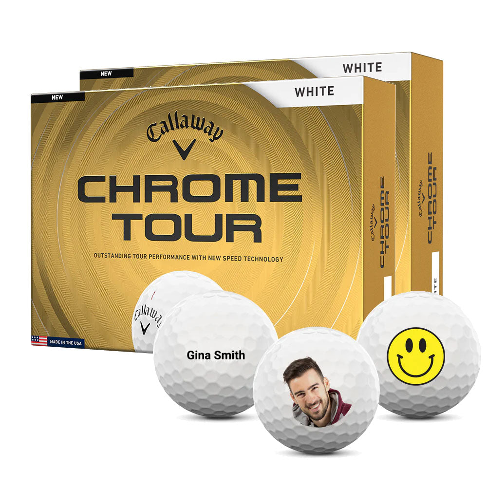 Callaway Chrome Tour Golf Balls 2 Dozen