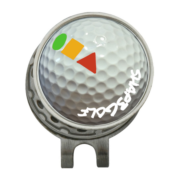 Hat Clip Ball Marker Silver