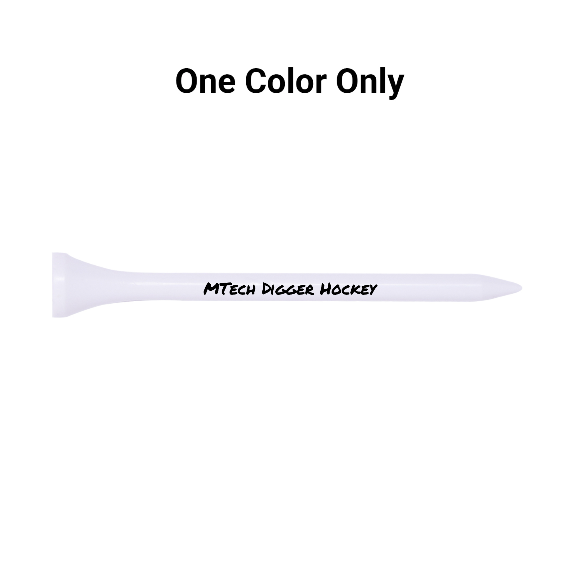 Bulk White Plastic Golf Tees - 1,000 PACK