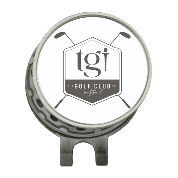 Hat Clip Ball Marker Silver