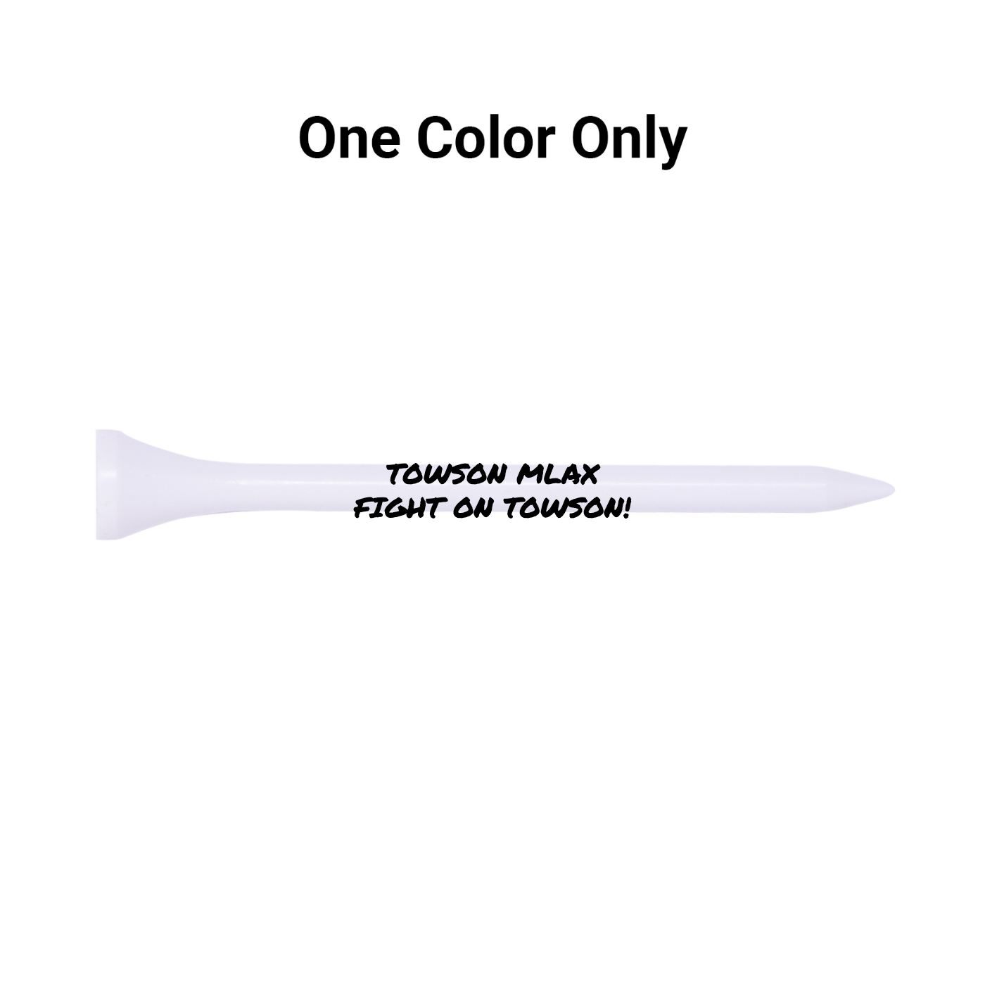 Bulk White Wood Golf Tees - 1,000 PACK