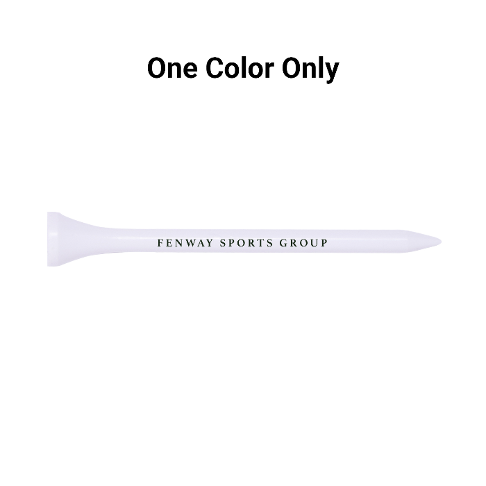 Bulk White Wood Golf Tees - 1,000 PACK