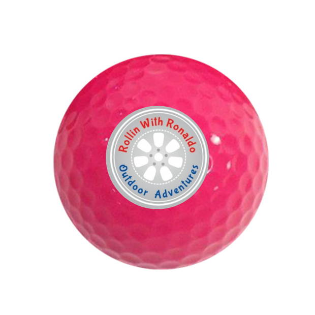 Value Golf Balls Pink