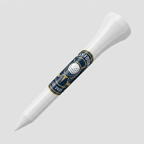 Bulk White Plastic Golf Tees - 1,000 PACK