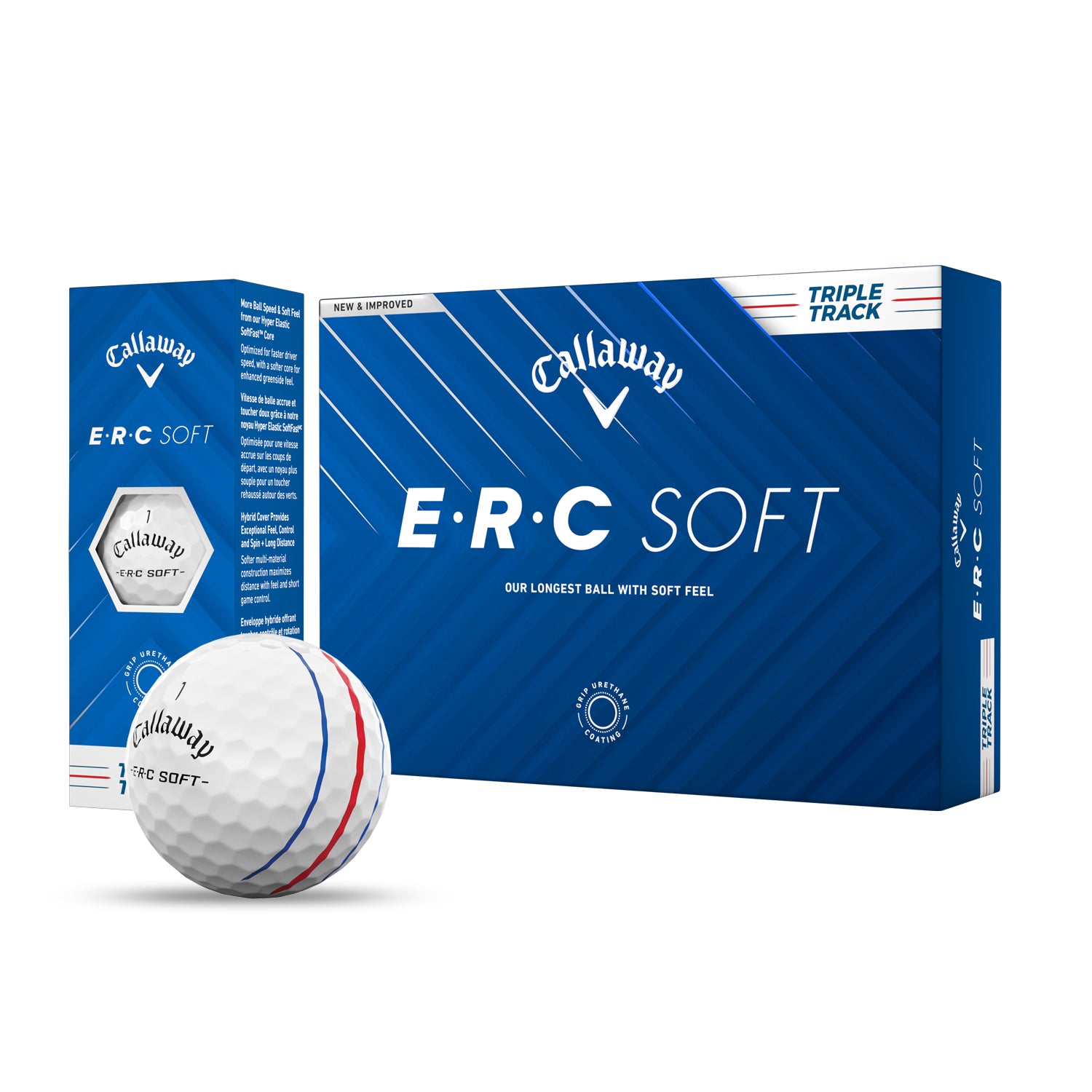 【入手困難】Callaway ERC BOLD ボールセット Custom Callaway ERC Soft Triple Track Golf Balls | MCGB