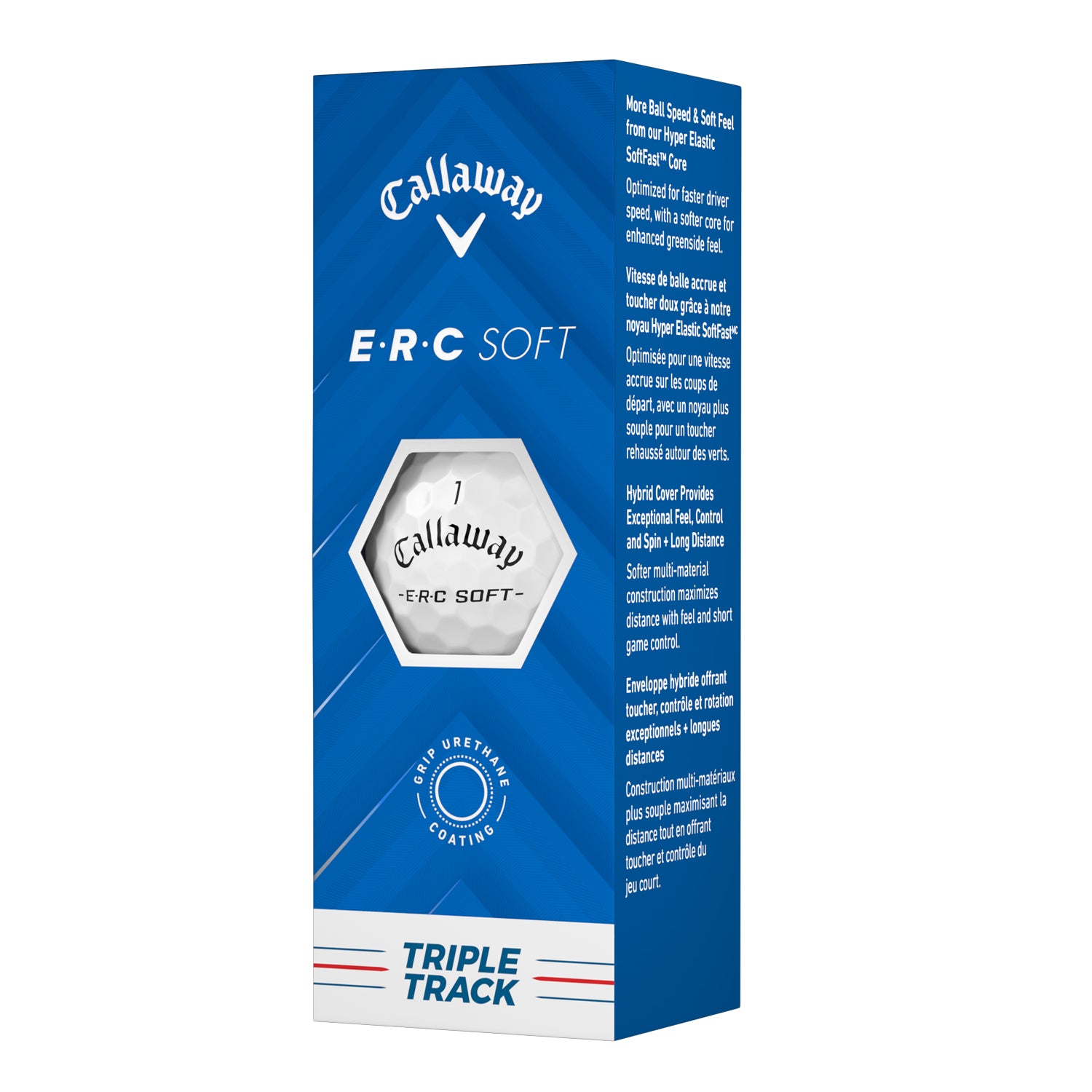 Custom Callaway ERC Soft Triple Track Golf Balls | MCGB