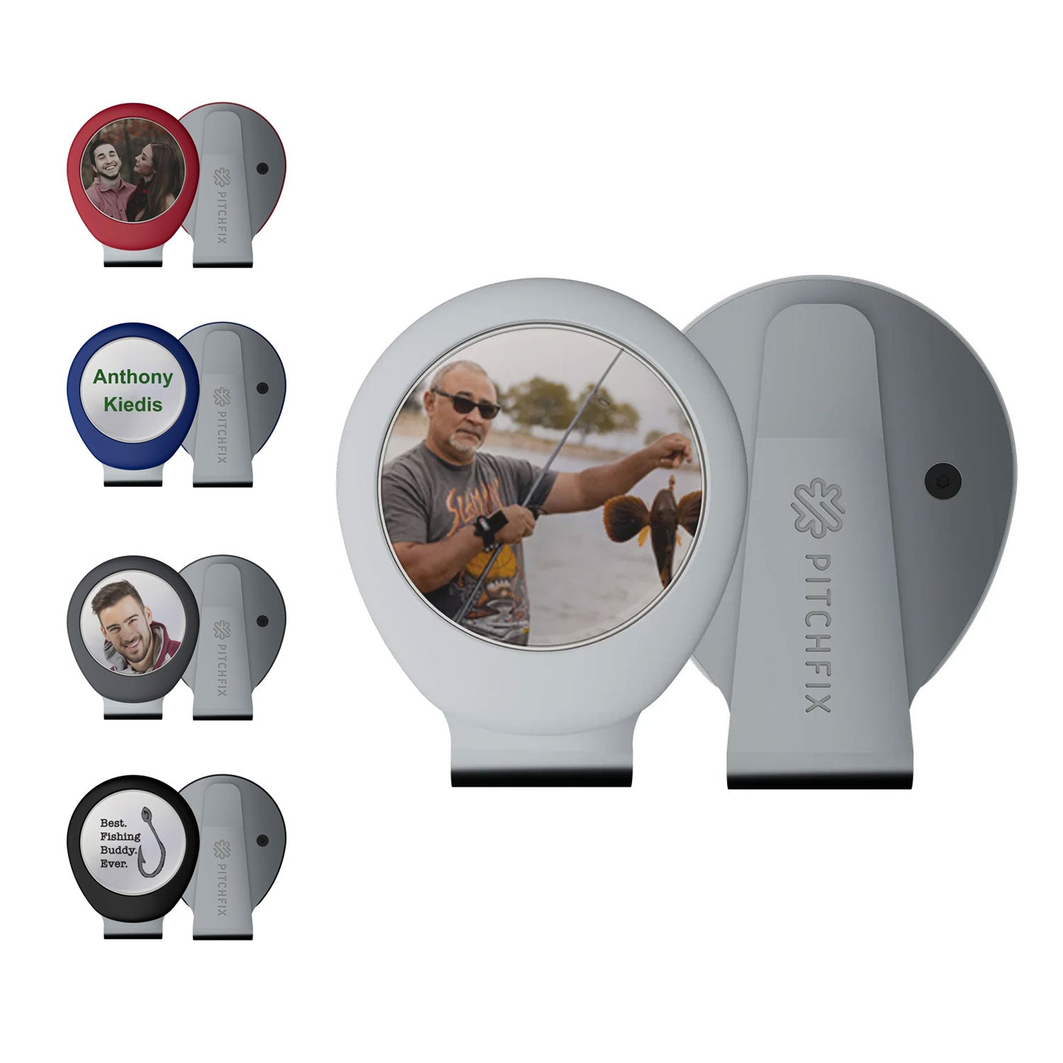 Pitchfix Hat Clip with Removable Ball Marker