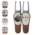 Pitchfix Woodie Divot Tool with Custom Ball Marker
