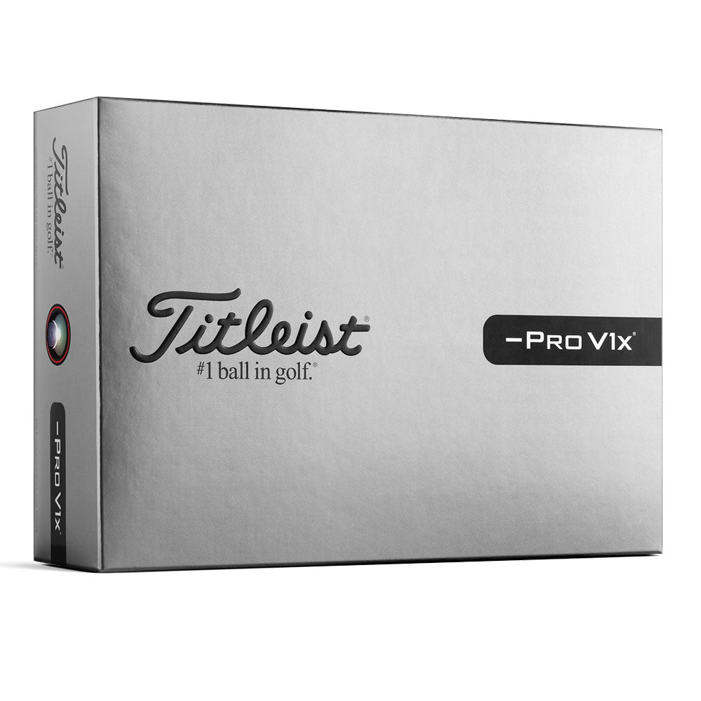 Titleist Pro V1x Left Dash Golf Balls One Dozen