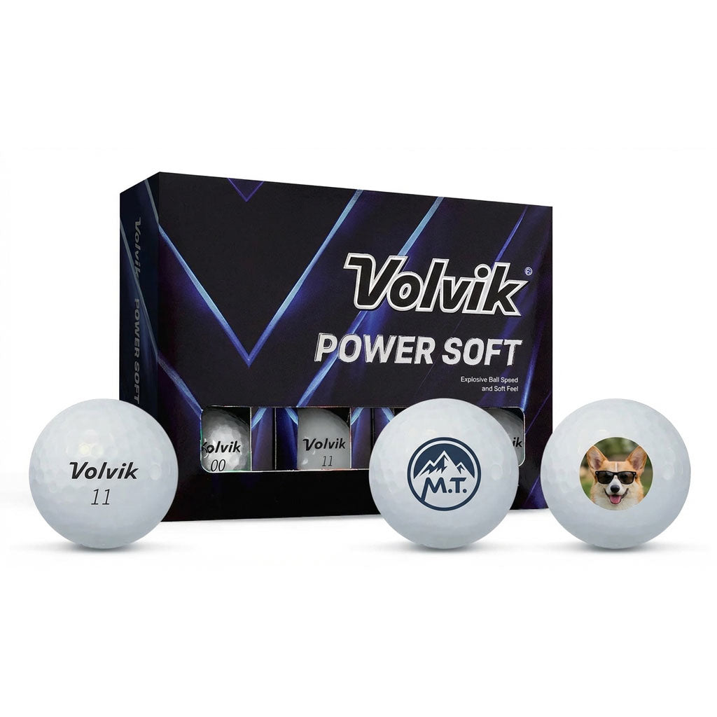 Custom Volvik Power Soft Golf Balls | MyCustomGolfBall