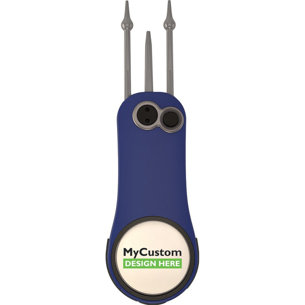 Blue Pitchfix Fusion 2.5 Divot Tool