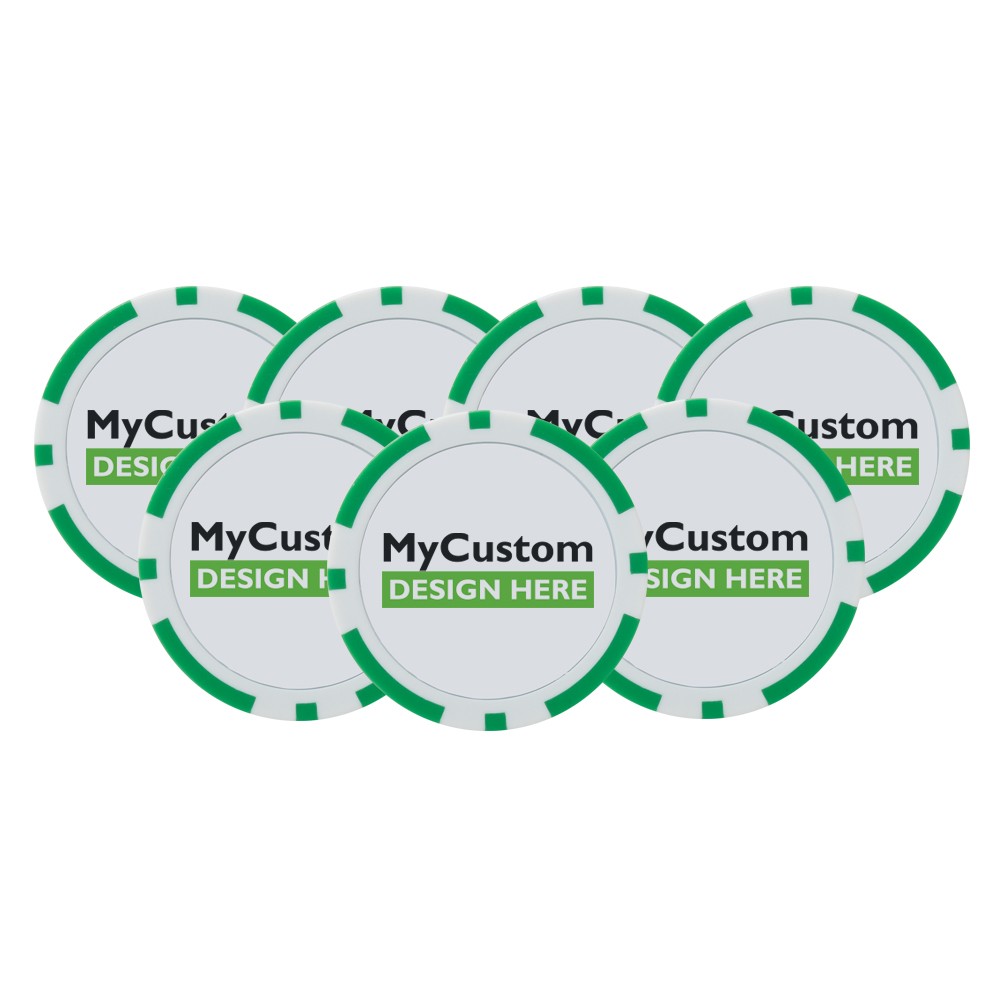 Green Poker Chips