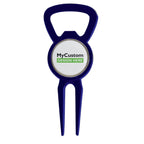 Divot Tool Bottle Opener Navy Blue