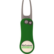 Green Pitchfix Original Divot Tool