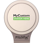 White Pitchfix Hatclip