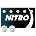 Custom Nitro Ultimate Distance Golf Balls - 15 BALL PACK