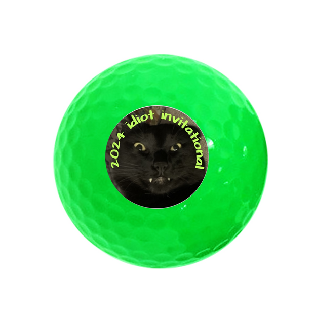 Value Golf Balls Neon Green
