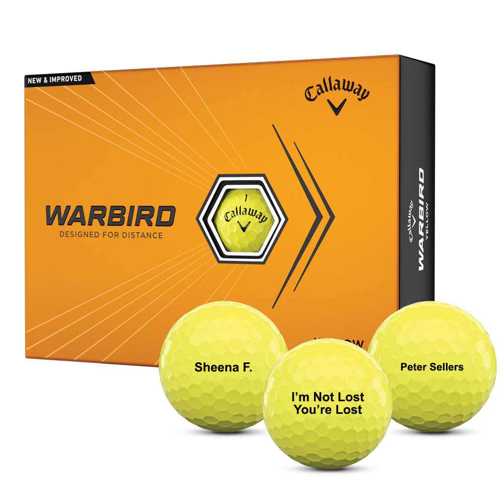 Callaway SuperHot 15 Golf 2024 Balls (BOLD-YELLOW)