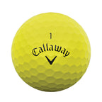 Custom Callaway Superfast Bold Yellow Golf Balls - 15 Ball Pack