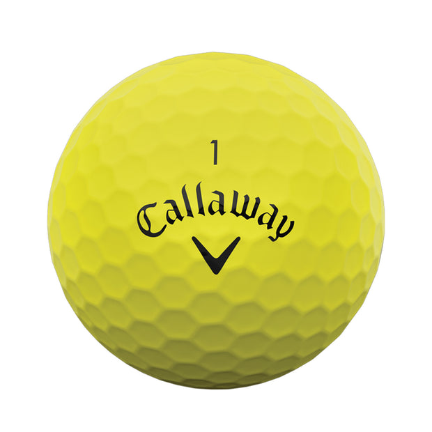 Callaway Superfast Bold Yellow Golf Balls - 15 Ball Pack