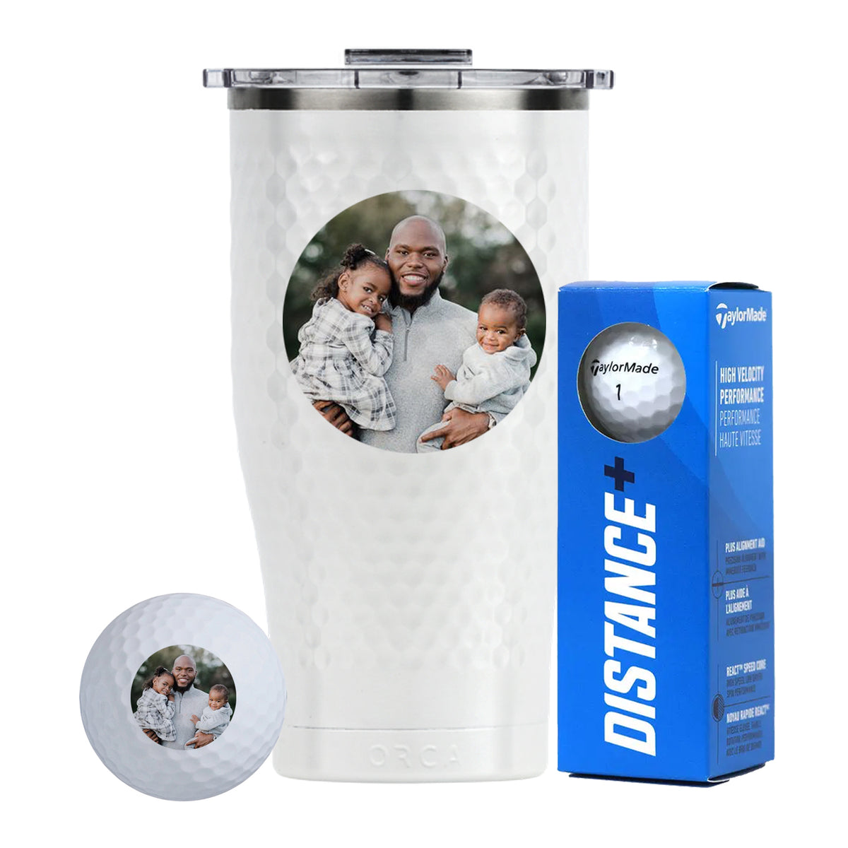 27 Oz Orca Chaser W/Sleeve of TaylorMade Distance Plus – MyCustomGolfBall