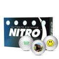 Custom Nitro Ultimate Distance Golf Balls - 15 BALL PACK