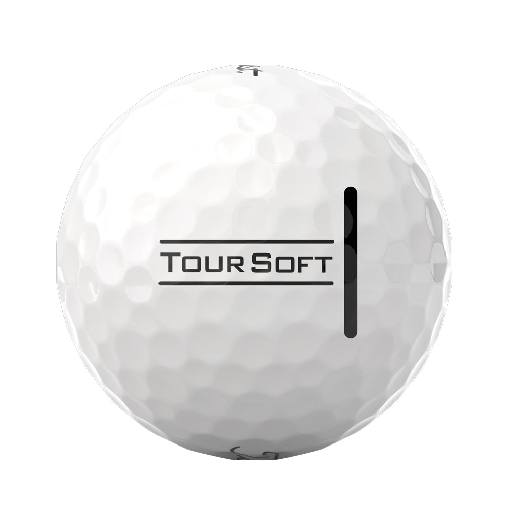 Titleist Tour Soft Golf Balls - LOGO OVERRUN