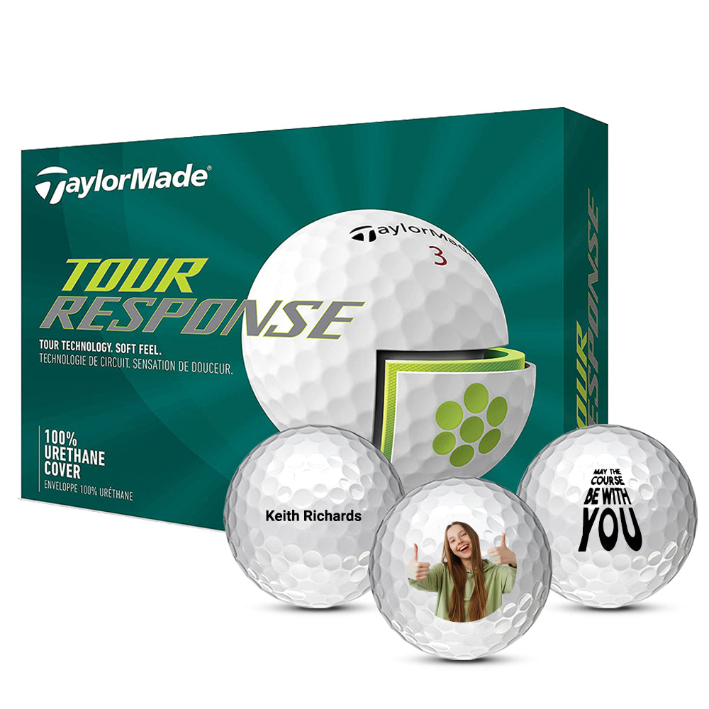 Custom TaylorMade Tour Response Golf Balls