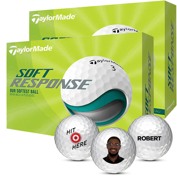 TaylorMade Soft Response Golf Balls - Double Dozen