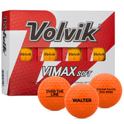 Volvik Vimax Soft Orange Golf Ball One Dozen