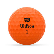 Wilson Duo Optix Orange Golf Balls One Dozen