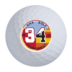 Kansas City Chiefs Set of 3 Golf Balls