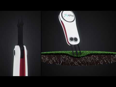 White Pitchfix Fusion 2.5 Divot Tool